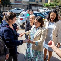 visita embajadora de méxico a Lo Espejo